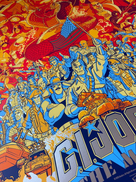 G.I. Joe: The Movie (FOIL VARIANT) APs – Anthony Petrie Print +