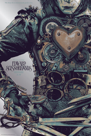 "Edward Scissorhands" SILVER FOIL VARIANT (APs)