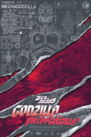 "Godzilla vs. Mechagodzilla II" FOIL VARIANT (APs)