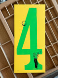 "FORE!" 7" x 13" Letterpress Print