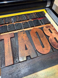 "You're Gonna Need a Bigger Boat" 12" x 18" Letterpress Print