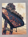 System of a Down UNRELEASED PROOF "Sick New World" Gig Poster [EMBOSSED REGULAR PAPER VERSION]