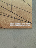 System of a Down "Sick New World" Gig Poster [EMBOSSED FOIL PAPER VERSION]
