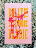 "Backwoods Barbie" 12" x 18" Letterpress Print