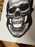 "Memento Mori" 9" x 12" Letterpress Print