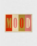 TEXTPERIMENTS - Mood • 6" x 4" Mini Screen-Print