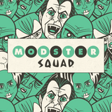 Modster Squad "Moon Tan" 5" x 5" Mini Screen-Print