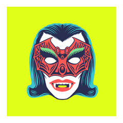 Maskerade - Vampiress 6" x 6" Mini Screen-Print